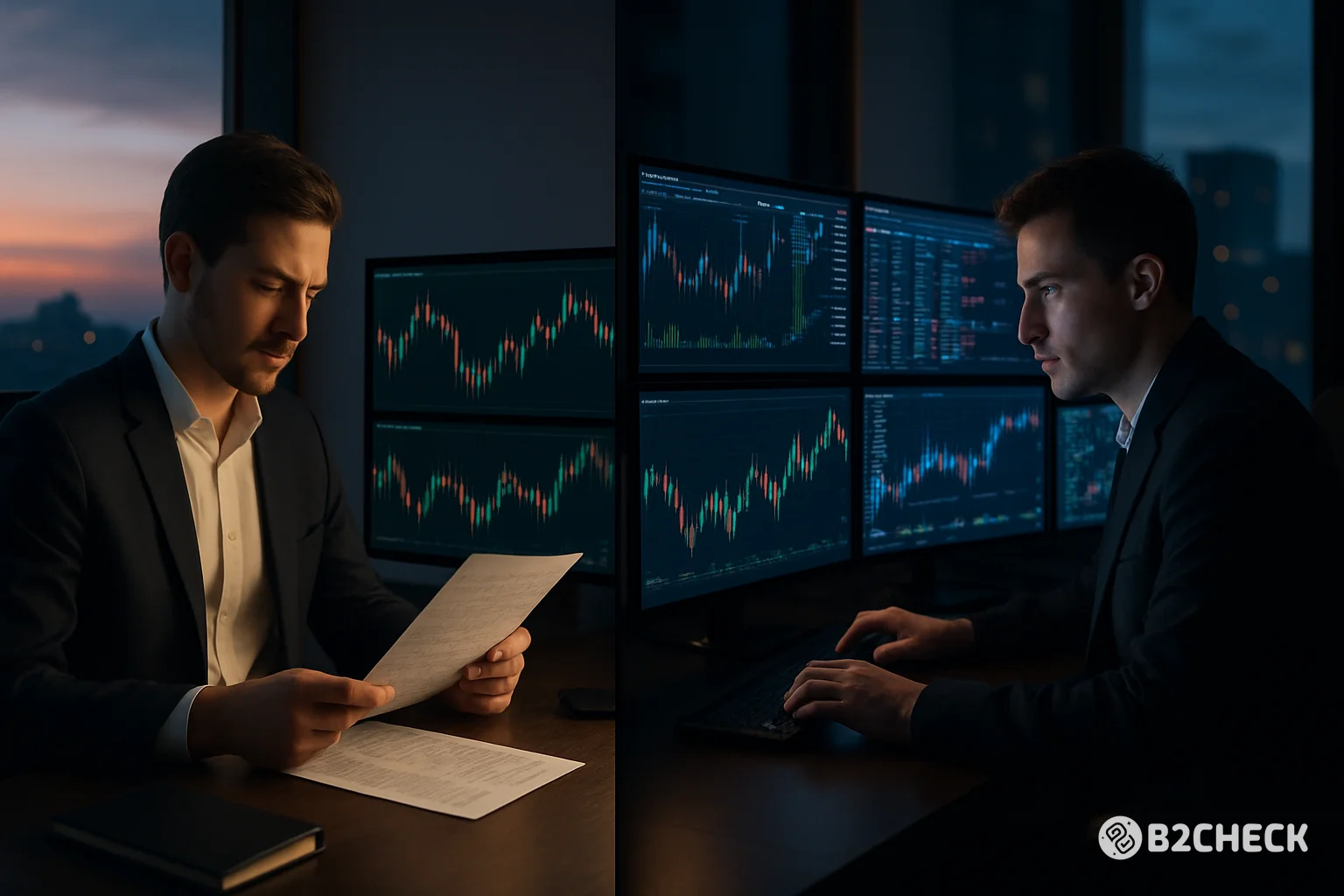 تفاوت حساب استاندارد و ECN در فارکس چیست؟