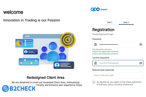 ثبت نام در forfx