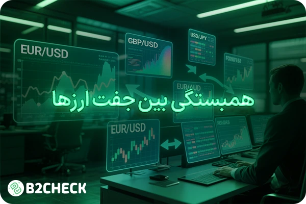 همبستگی بین جفت ارزها