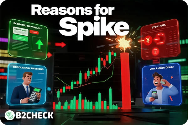 دلایل ایجاد اسپایک در بازار فارکس