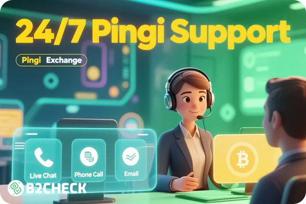 پشتیبانی صرافی پینگی