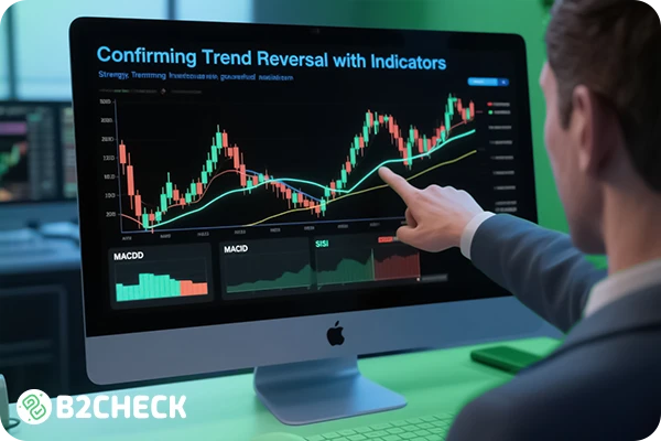 تایید تغییر روند با اندیکاتورها