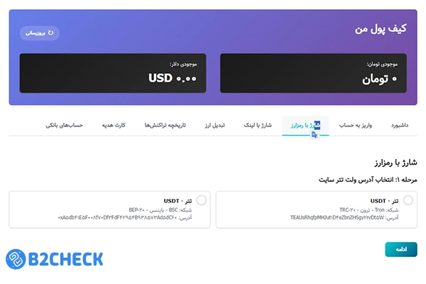 روش‌های واریز و برداشت در پراپ دارا